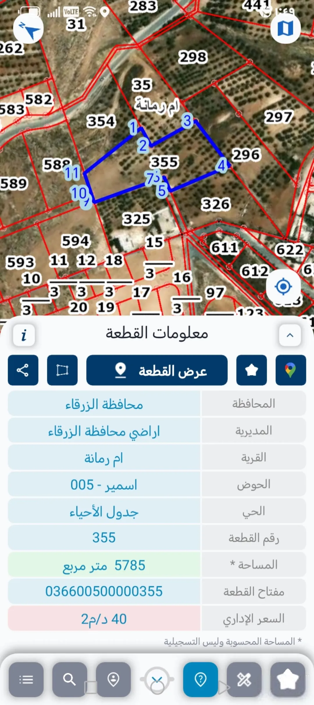 قطعة أرض سكنية مميزة للبيع في بيرين – الزرقاء