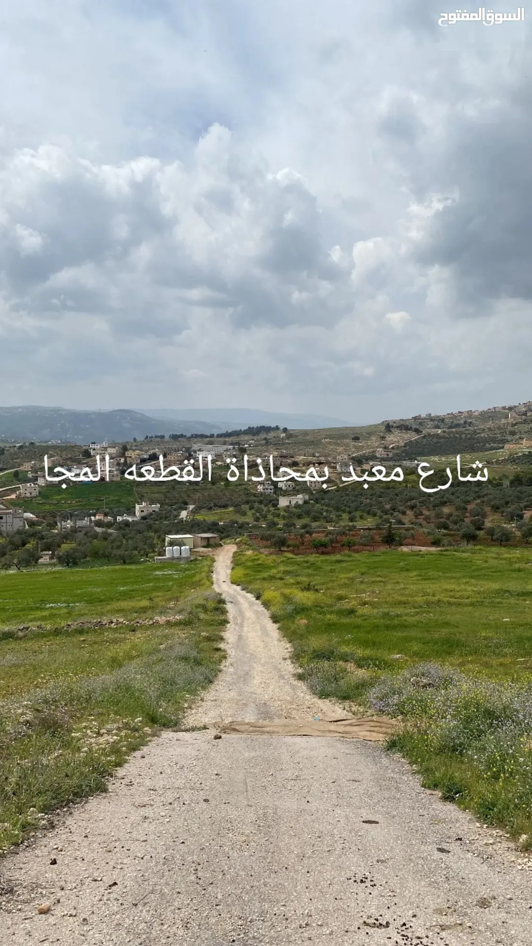 ارض مميزة مجاوره لشاليهات ذو اطلالة فريدة وعالية – جرش