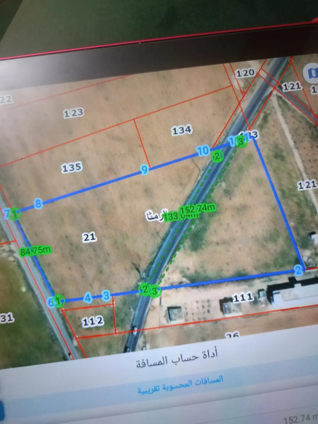 أرض استراتيجية متميزة بالقرب من المنطقة الصناعية