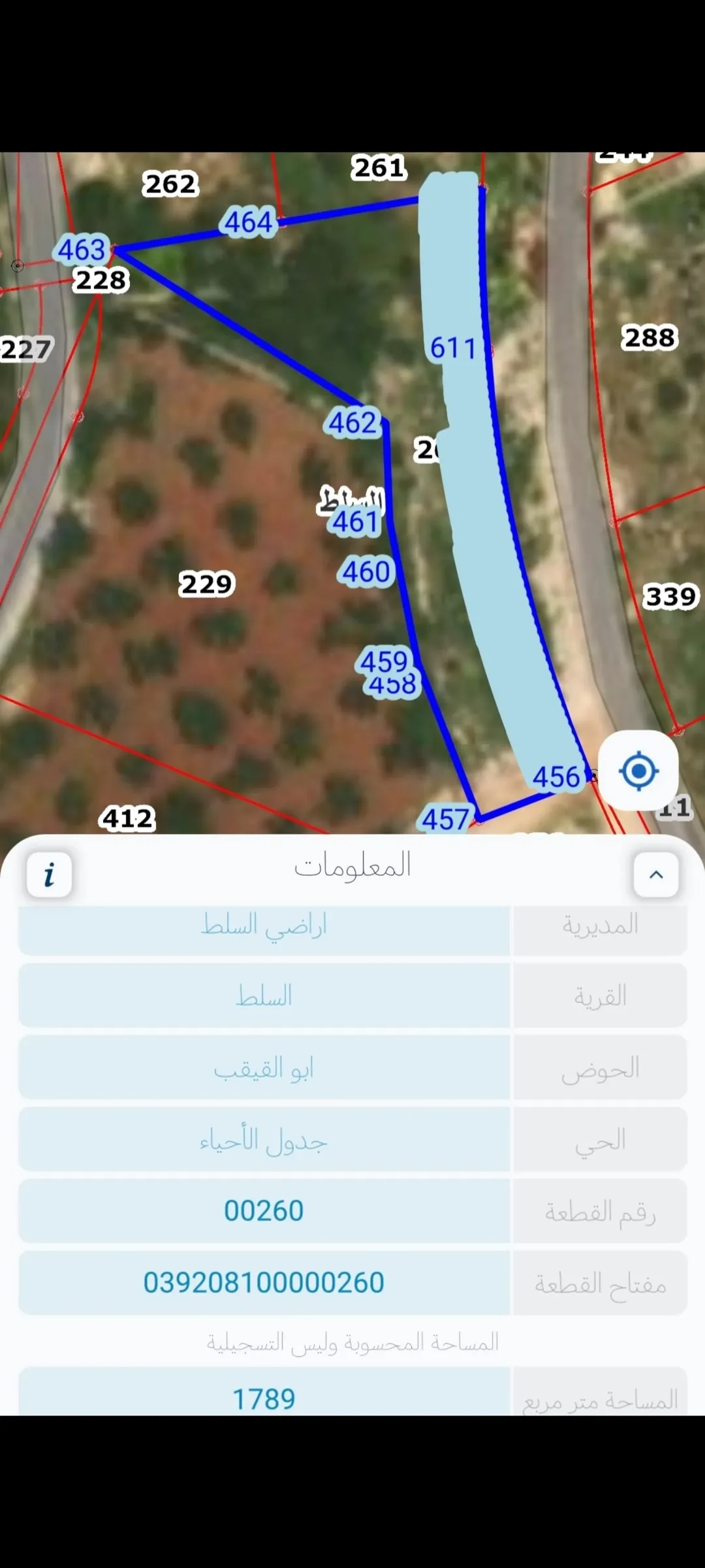 أرض سكنية مميزة للبيع في السلط – أبو النقب
