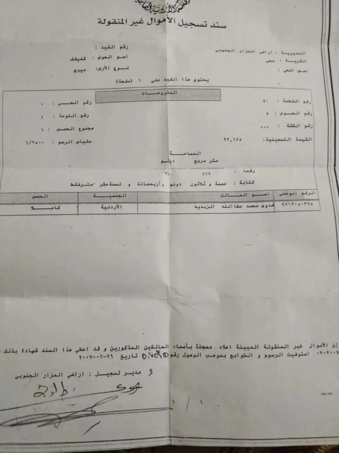 ارض للبيع في منطقه البيضاء (تواصل معي لمعرفة السعر)