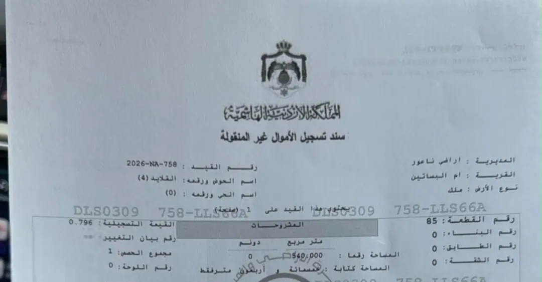 أرض سكنية مميزة في حوض القلايد