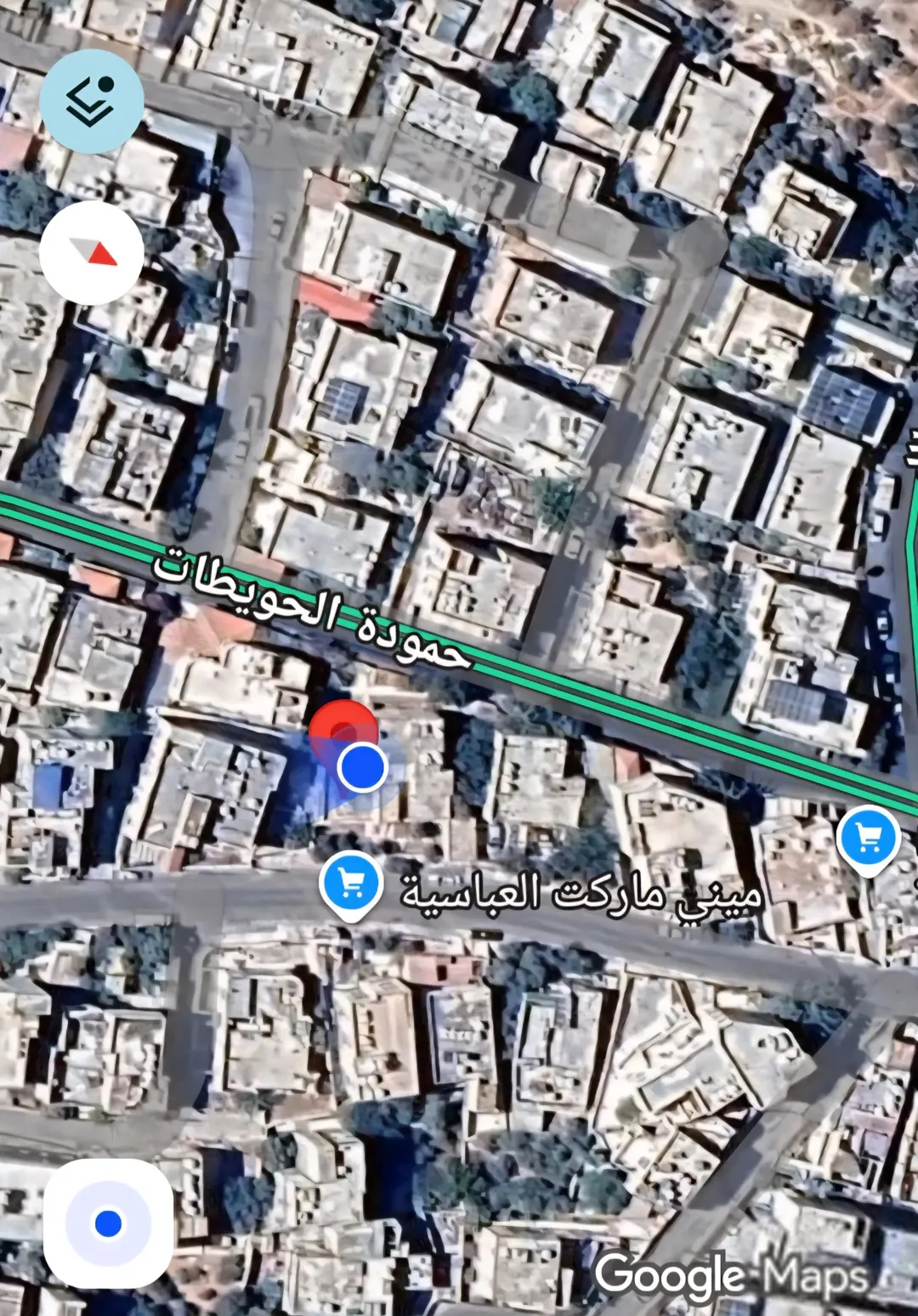 عمارة سكنية مميزة على شارعين للبيع في خربة السوق