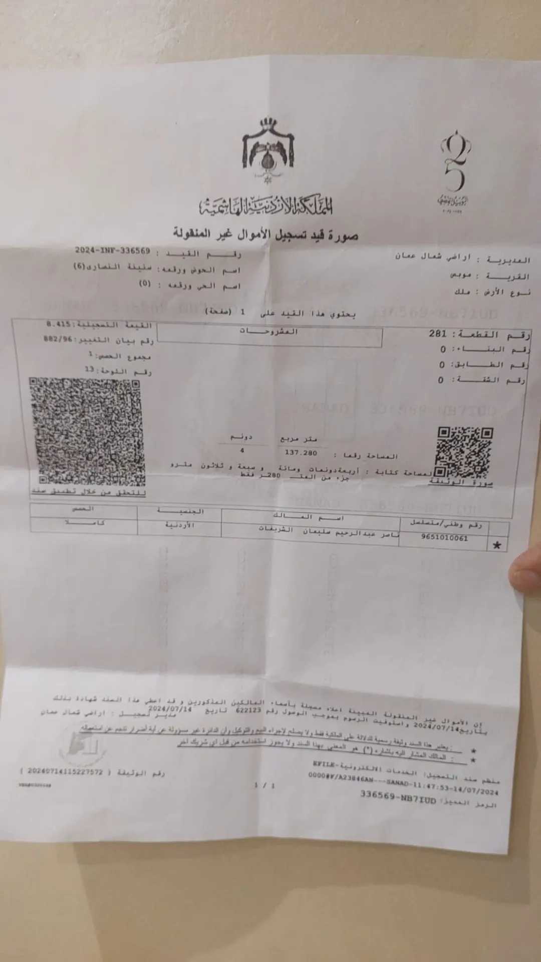 أراضٍ مميزة في شمال عمان