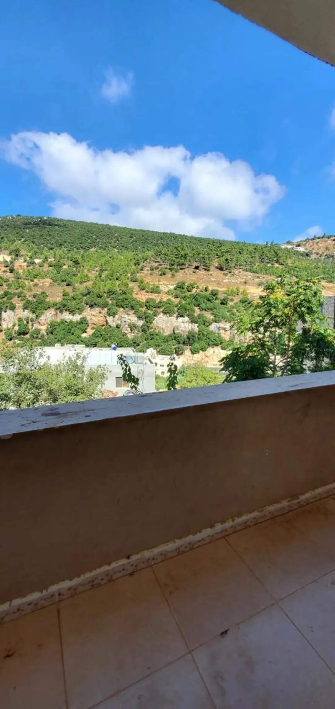 منزل للبيع على مساحة 755 متر مربع في الاردن بمحافظة عجلون منطقة عين جنا ومطل على قلعة عجلون