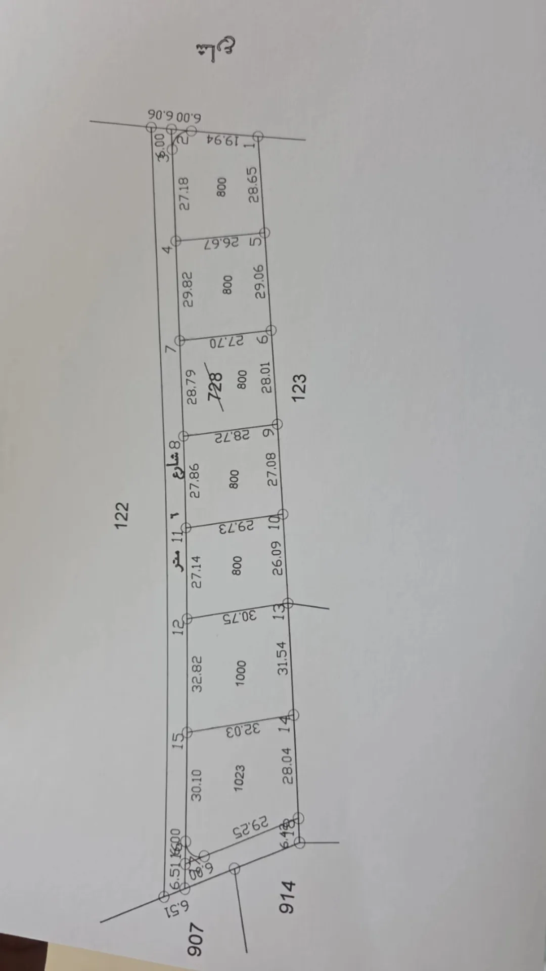 اراضي سكنيه للبيع شمال دوار الخالديه