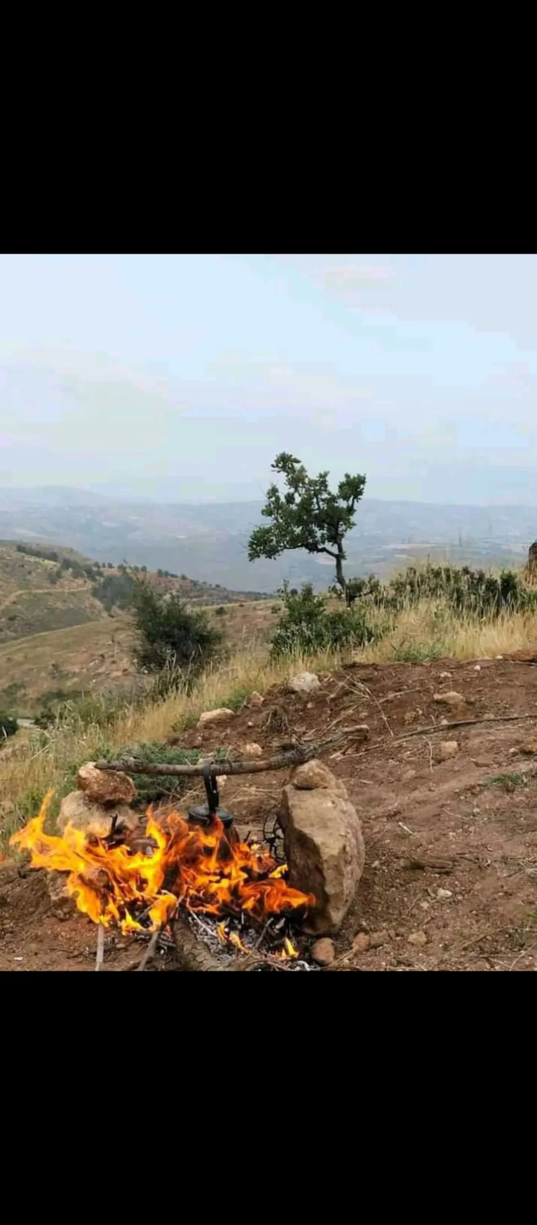 قطعه أرض مساحتها 3دونم 400متر غرب جرش برما مطله على مناطق السلط تصلح لعمل شليه او مزرعه