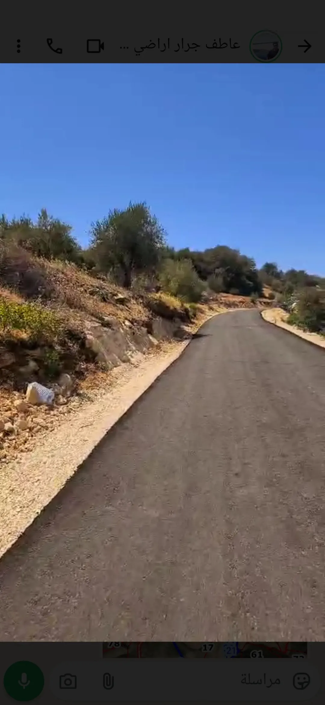 قطعه ارض غرب عمان تنظيم سكن اخضر جاهزه للبناء معبد وشوارع