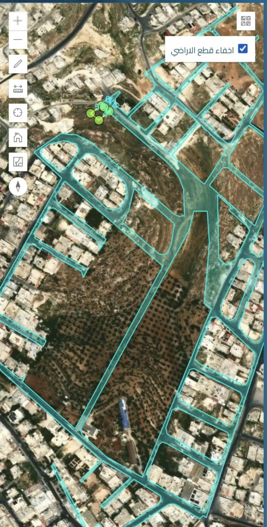 ارض سكنية للبيع في ابو علندا بالقرب من مدرسة براعم ابو علندا النموذجية