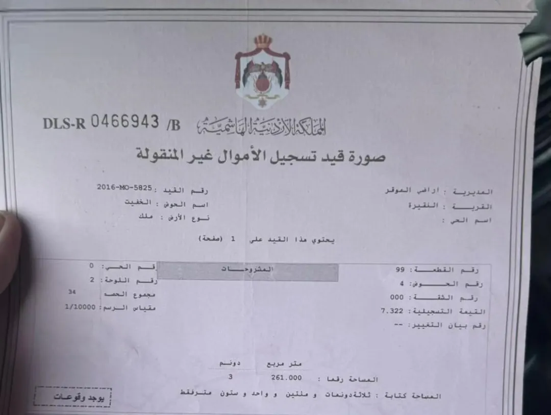 أرض تجارية مميزة للبيع في الموقر