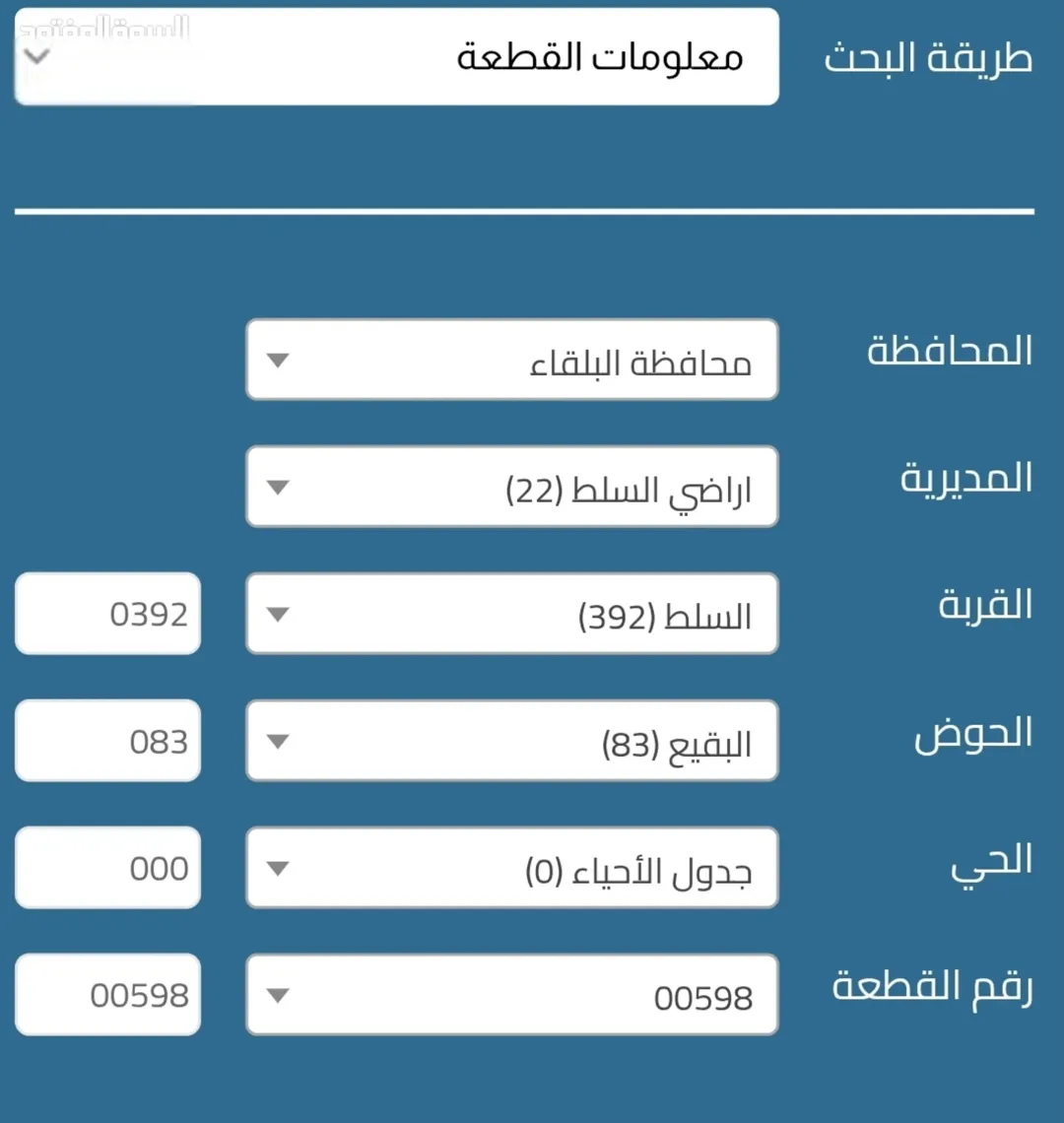 دونم ارض ، فوق شارع الستين ، مطل و كاشف ، البقيع