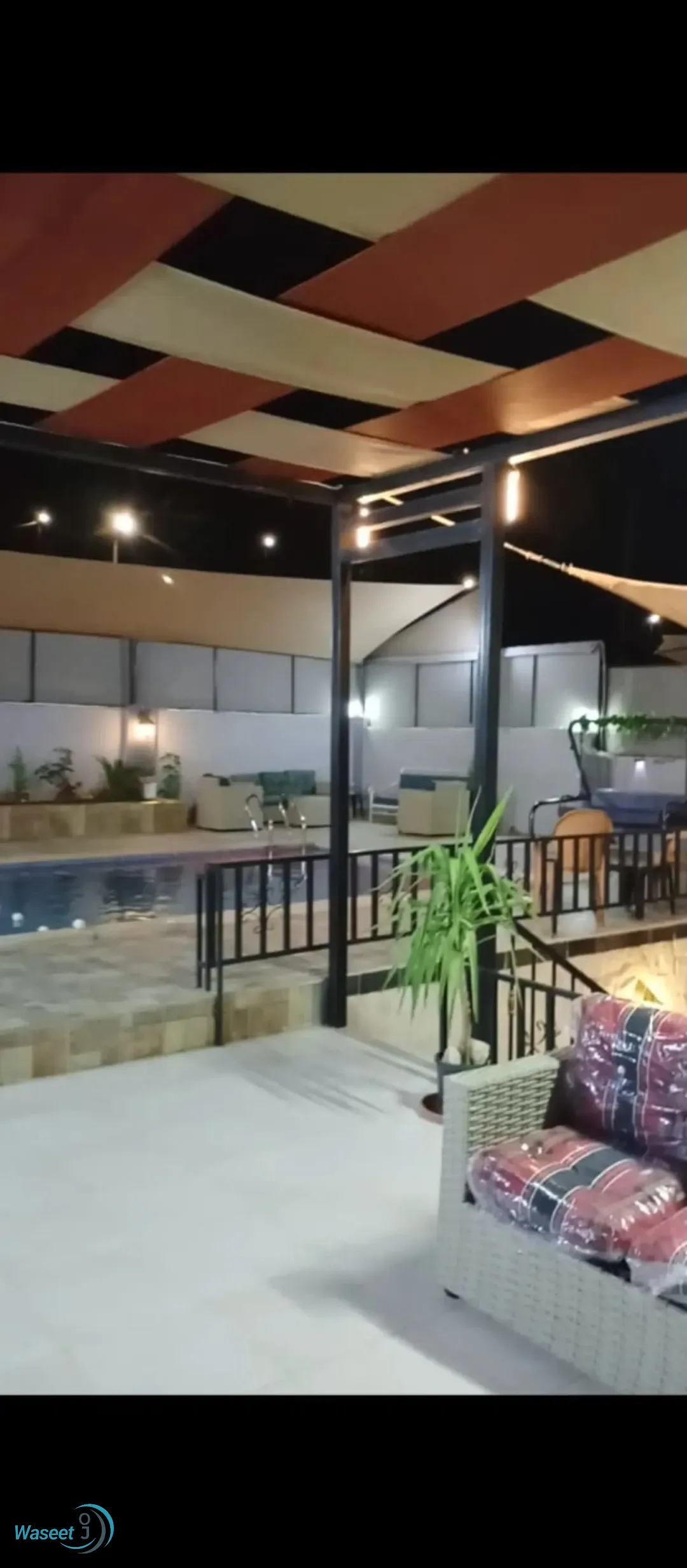 شاليه جاهز جديد فاخر في منطقة عنيبة ام رامح للبيع بسعر مغري