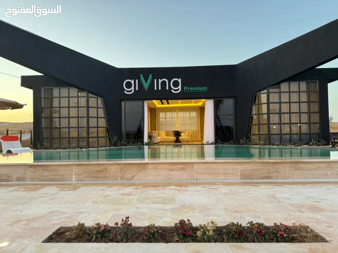 شاليه مستقل للبيع في كمبوند شاليهات Giving – طريق المطار