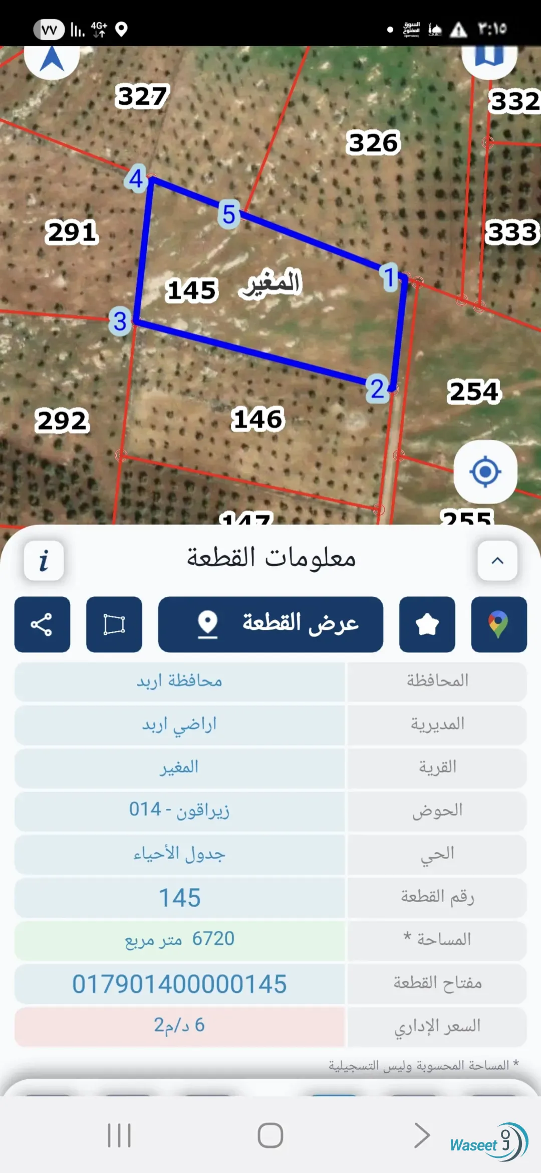 ارض زراعيه