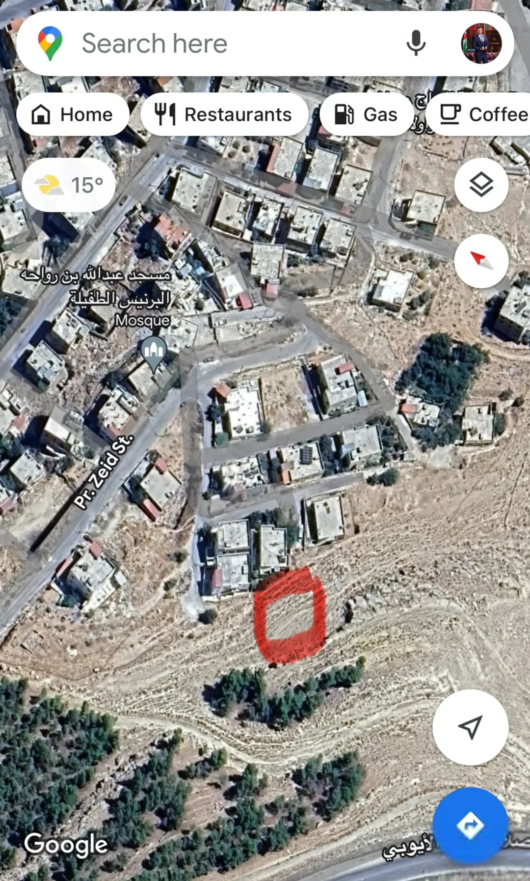 قطعة ارض للبيع حي البرنيس العلوي