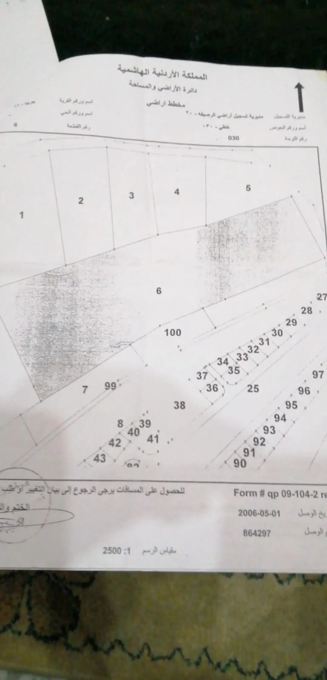 أرض استثمارية للسكن والمزارع في الجبيهة