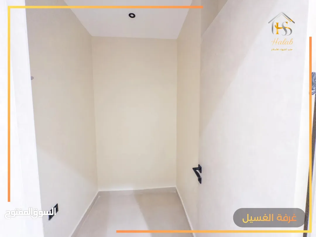 شقق للبيع طابق أول فني المساحة 162 متر شرقي شمالي دوار الكساسبة