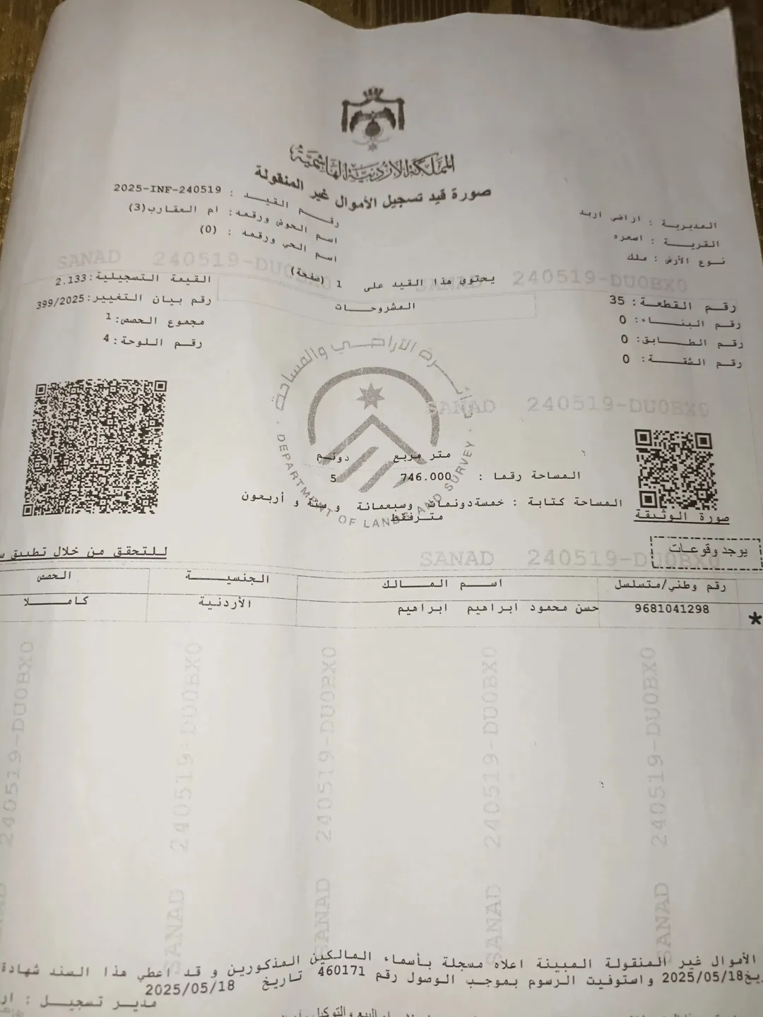 أرض زراعية مميزة للبيع في محافظة إربد