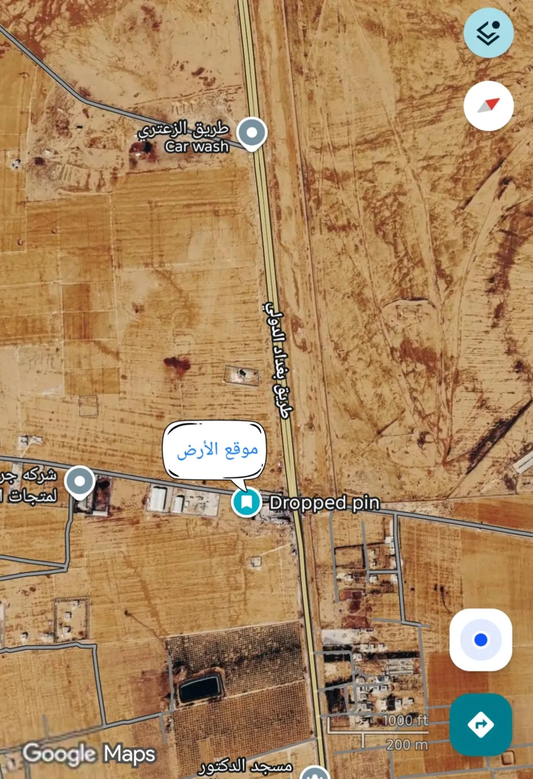 أرض استثمارية مميزة للبيع في المفرق بالقرب من شارع بغداد الدولي