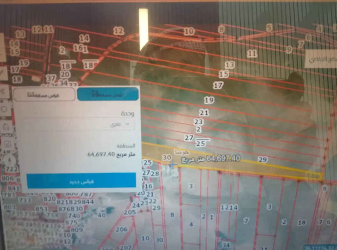 أرض سكنية للبيع في حوشا – المفرق