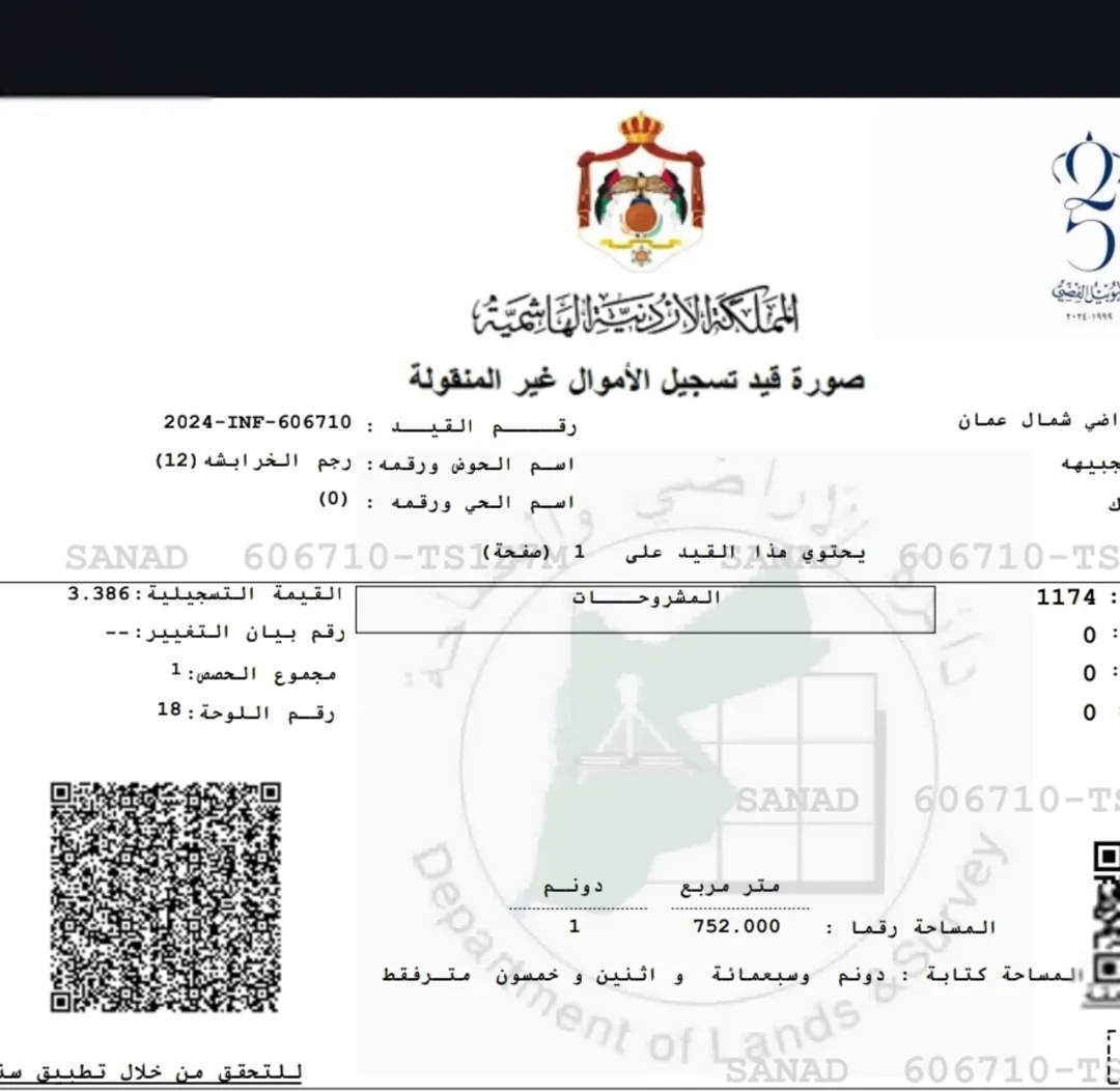 أرض واسعة رائعة للإسكان