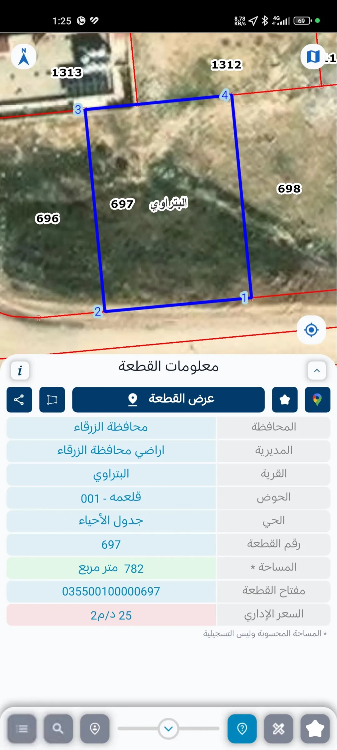 أرض سكنية مميزة للبيع في السخنة – الزرقاء