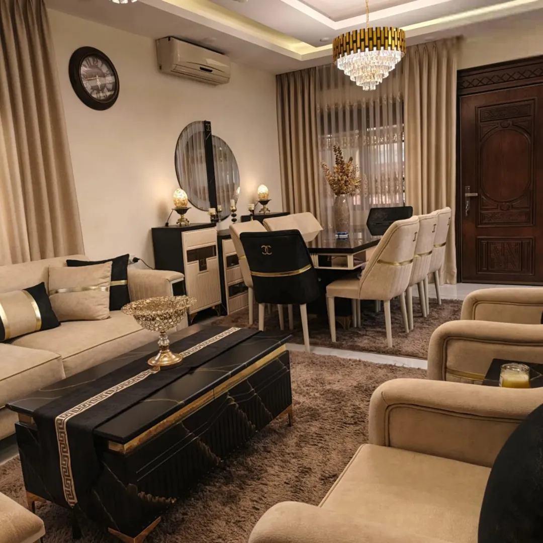 فيلا فاخرة مفروشة للبيع أو البدل في منطقة البنيات – عمان