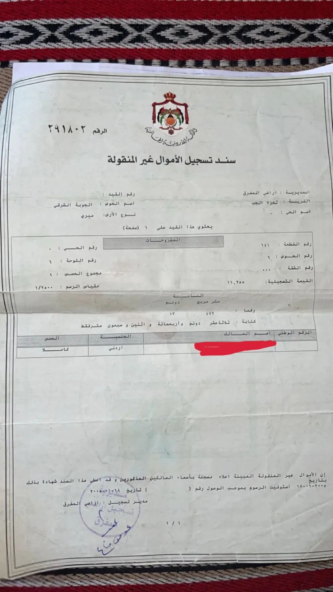 أرض استثمارية للبيع في الخالدية – المفرق