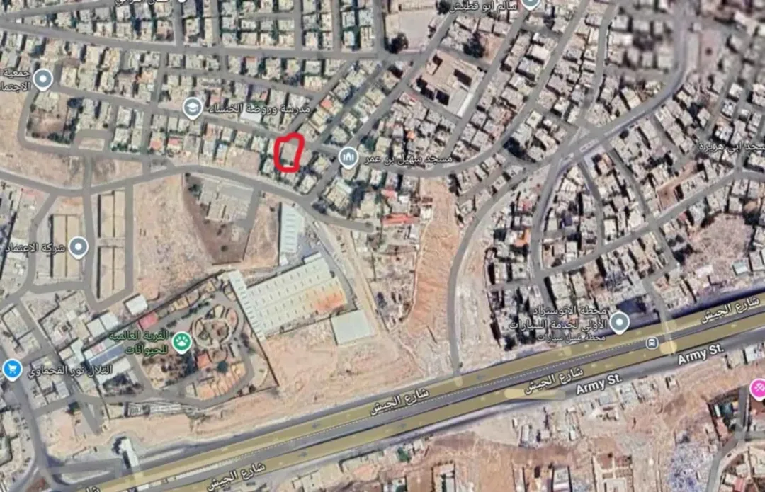 أرض سكنية للبيع في حي العامرية – الرصيفة