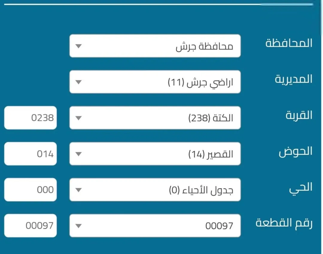 أرض زراعية مميزة للبيع في جرش
