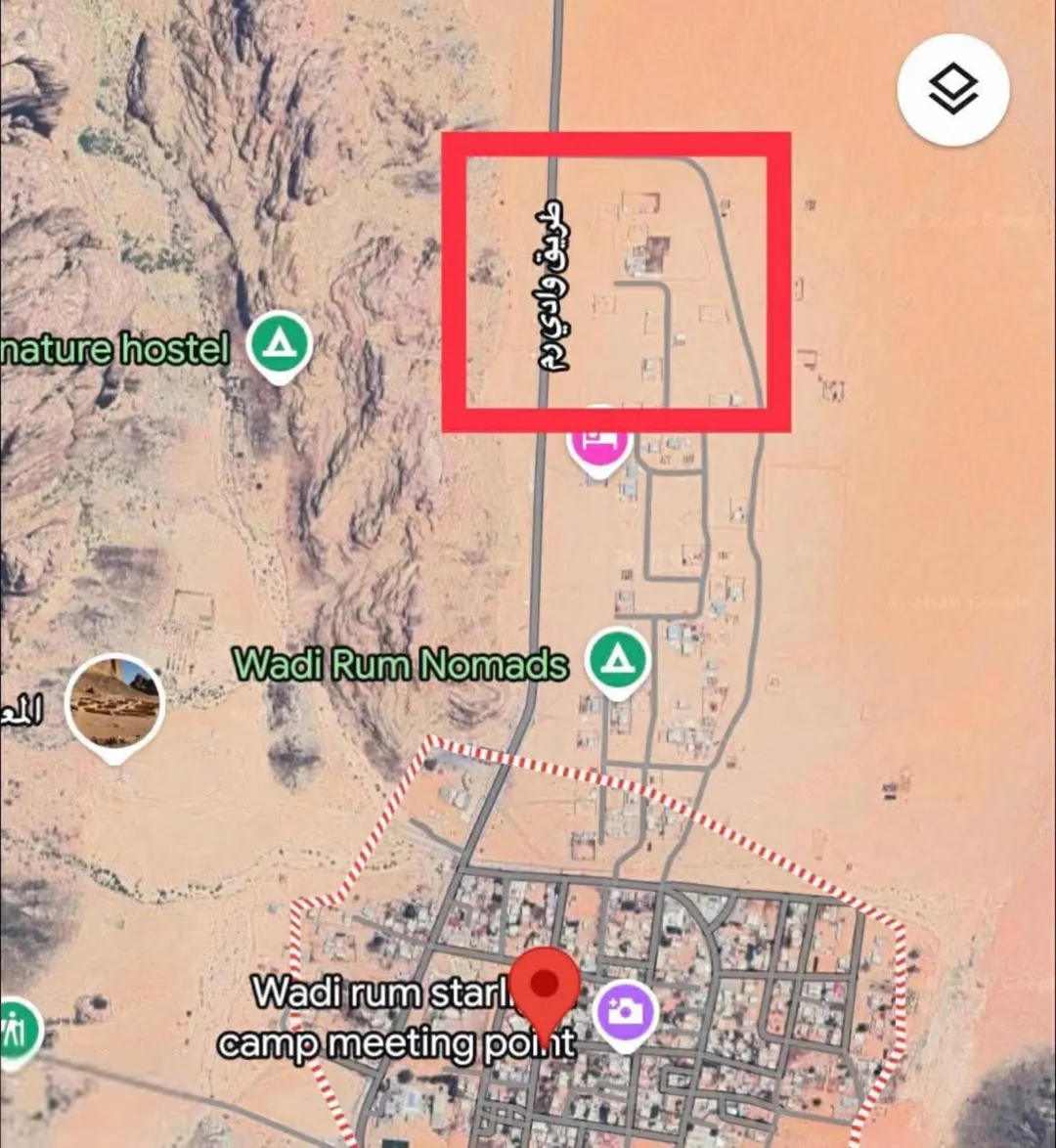 فرصة استثمارية أرض مميزة للبيع في قلب وادي رم