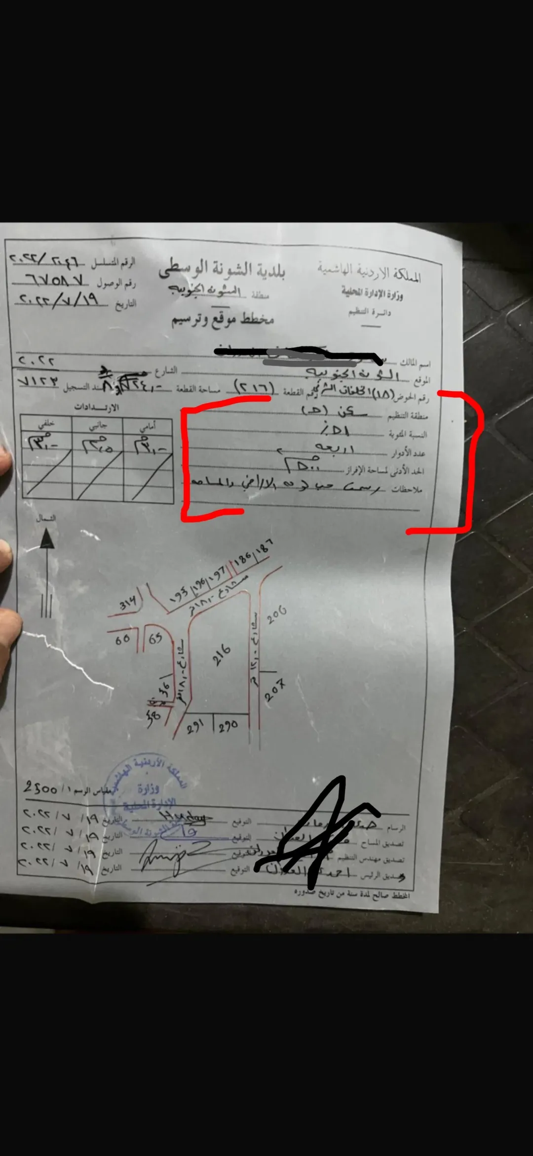 ارض بمنطقه الفلل