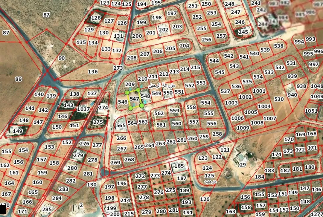 أرض سكنية مميزة في منطقة الرحيل بالزرقاء للبيع