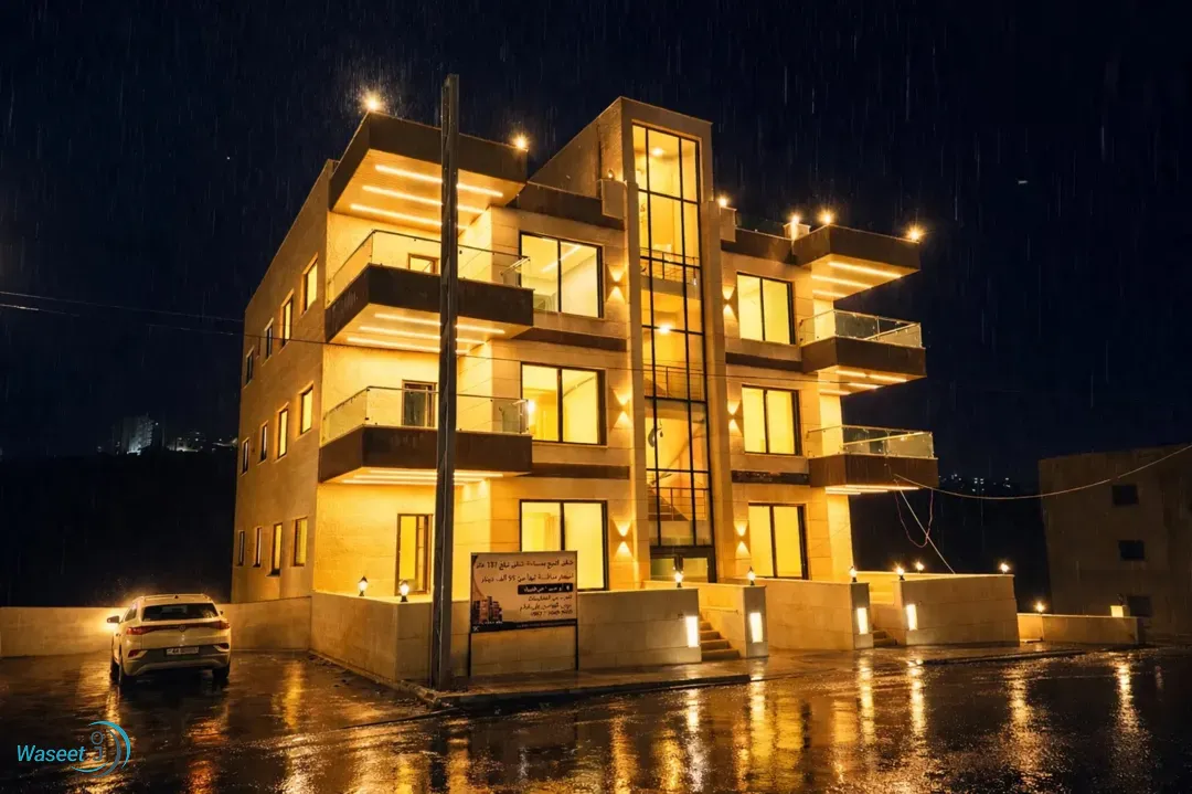 شقق سكنيه للبيع في ابو نصير حي الضياء بالقرب من منزل الروابده منطقة فلل وقصور العماره 8 شقق فقط