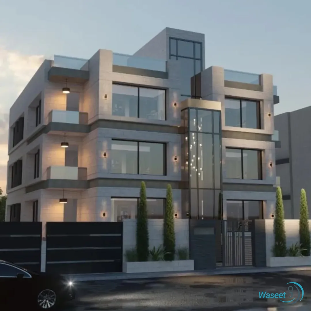 شقق سكنيه للبيع في ابو نصير حي الضياء بالقرب من منزل الروابده منطقة فلل وقصور العماره 8 شقق فقط