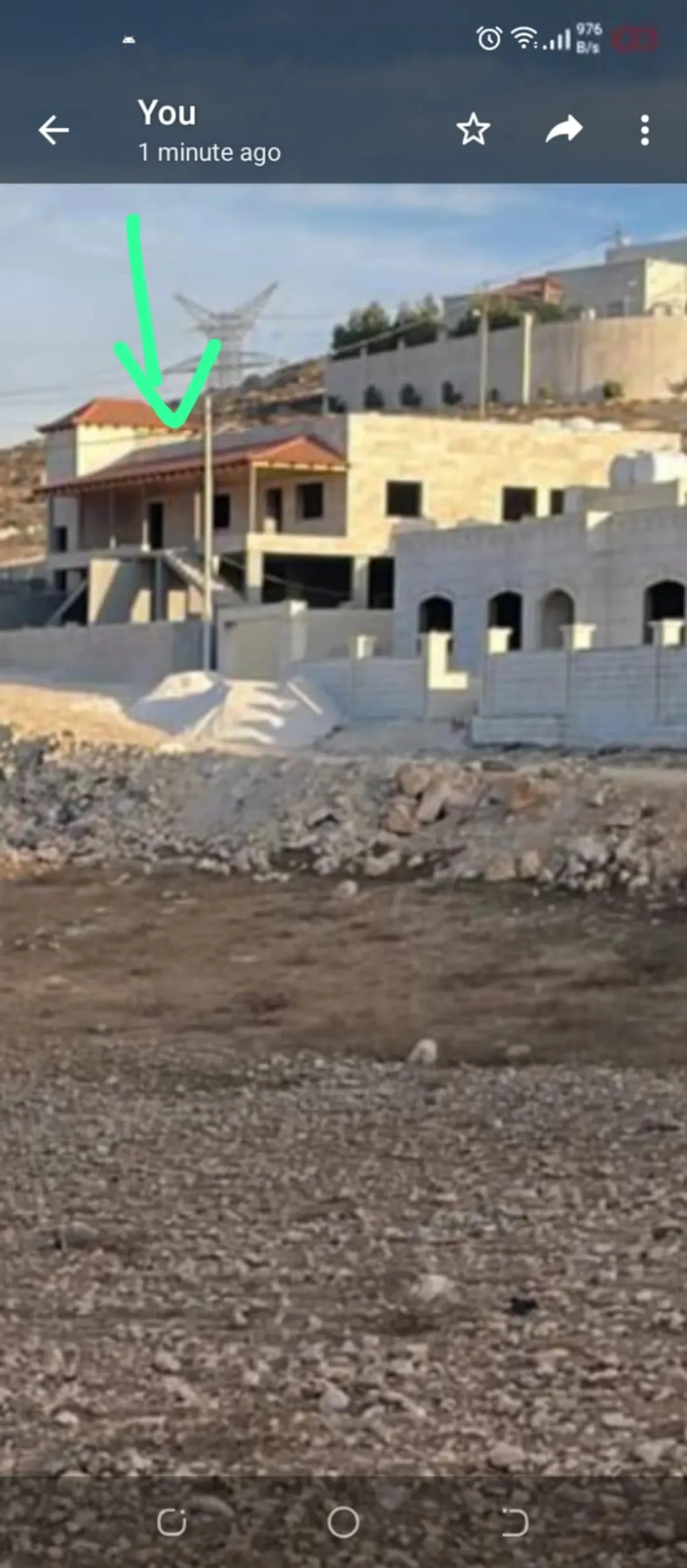 فيلا على شارع الأردن دقيقتين قيد التشطيب موقع مميز باطلالة مفتوحة