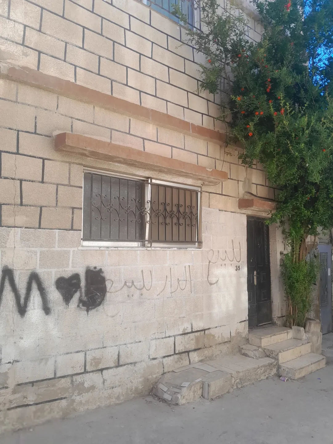 بيت نصف وحدة للبيع في منطقة الوحدات – عمان