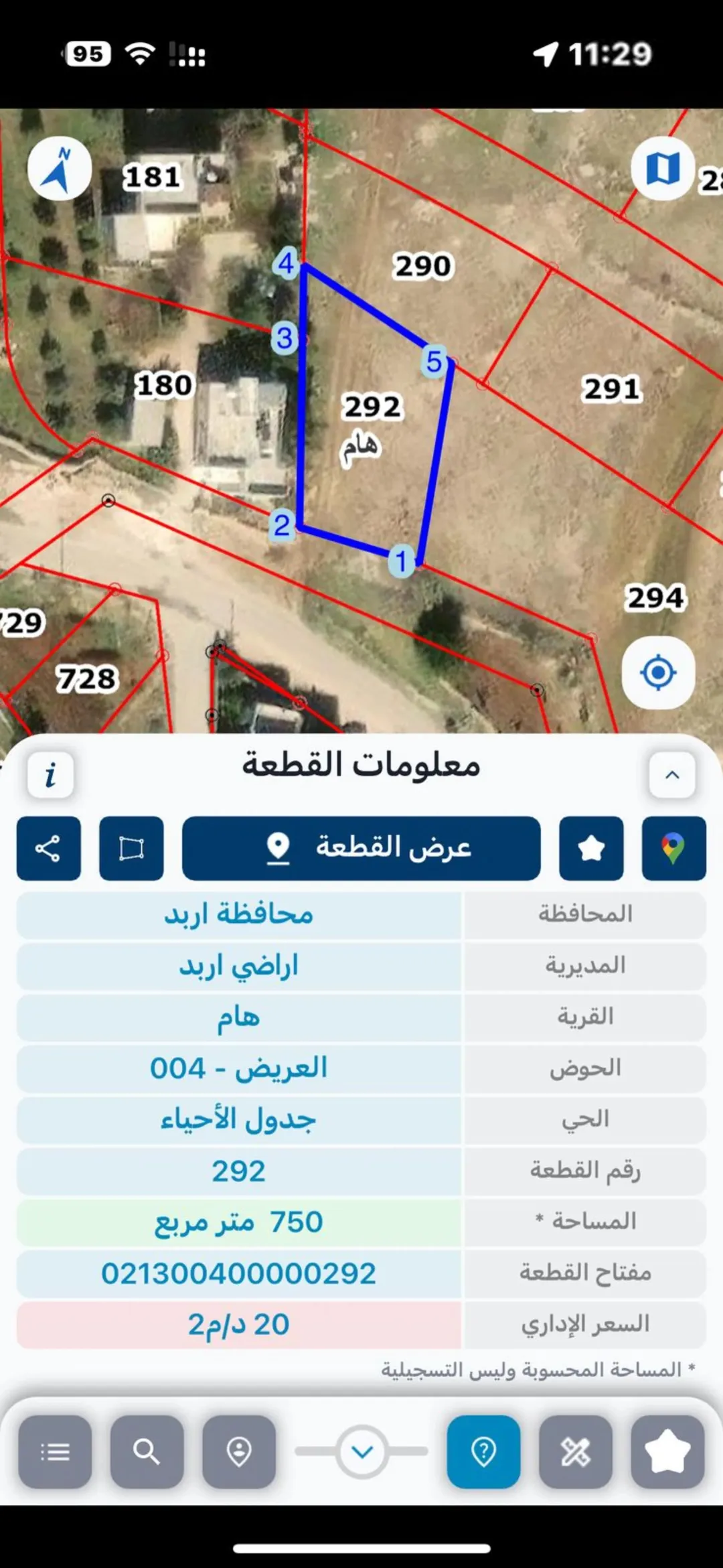 أرض سكنية مميزة للبيع في إربد