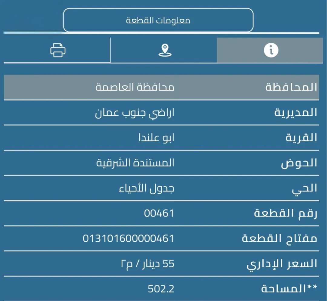 أرض سكنية مميزة للبيع في المستندة الشرقية مع مخطط بناء جاهز