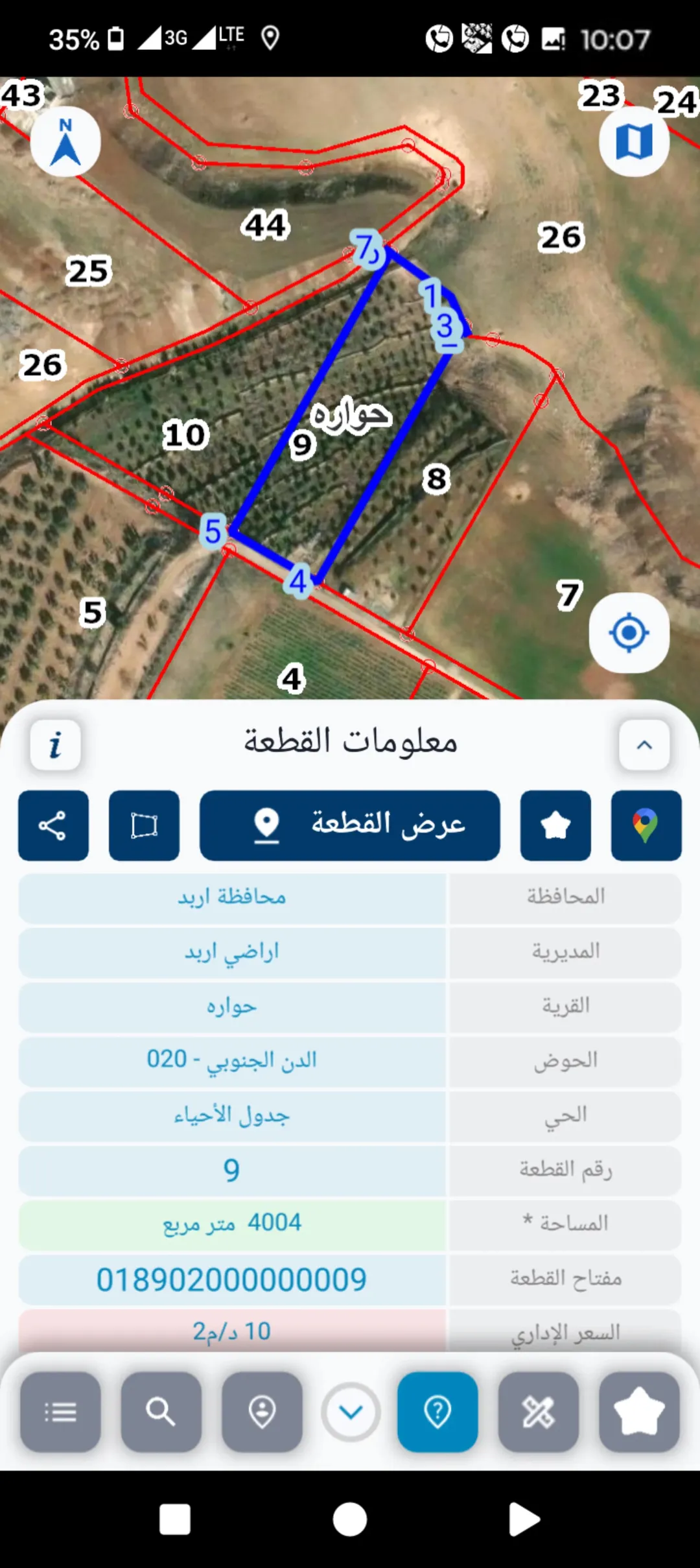 أرض زراعية مميزة للبيع