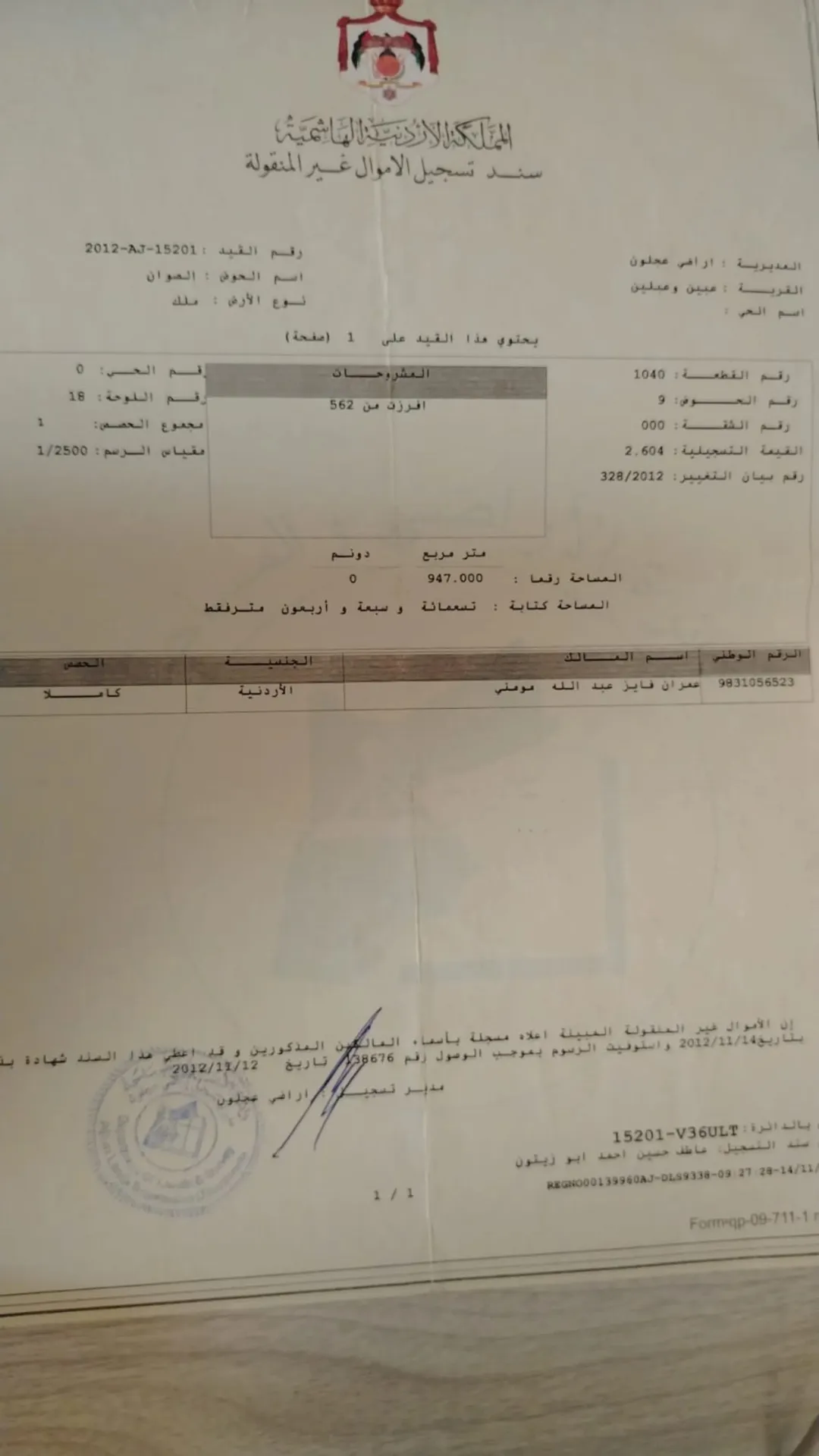 قطعة ارض مميزه جدا