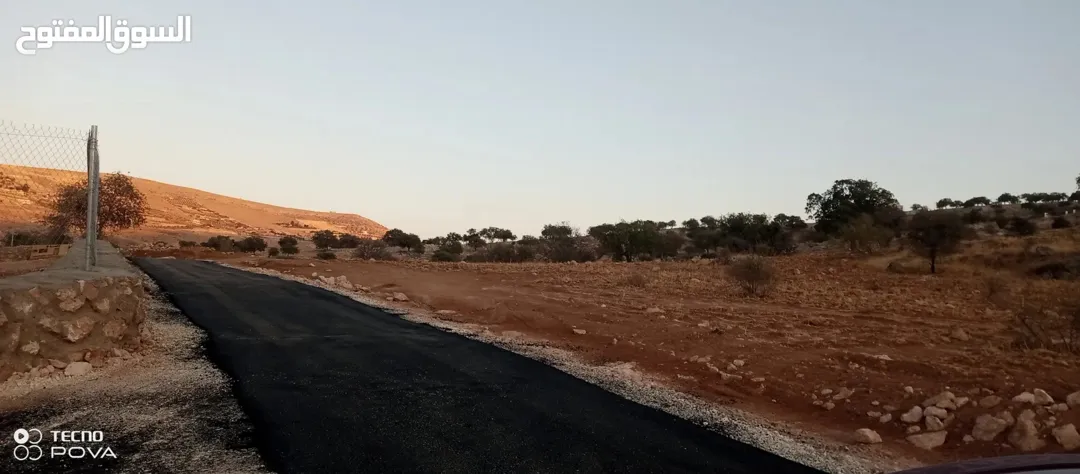 مزرعه للبيع في صروت من القطع المميزة جدا على 3 شوارع