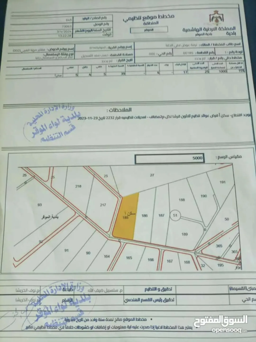أرض سكنية مميزة في موقع استراتيجي بالموقر
