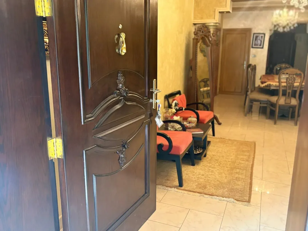 شقة أرضية مفروشة للبيع في مرج الحمام – إسكان عاليا