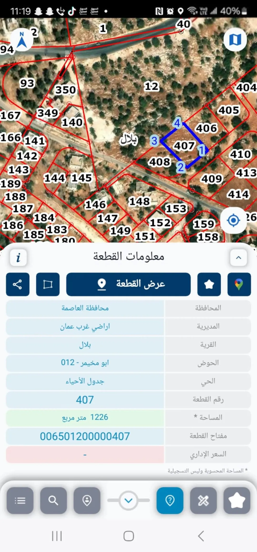 أراضي سكنية للبيع في غرب عمان