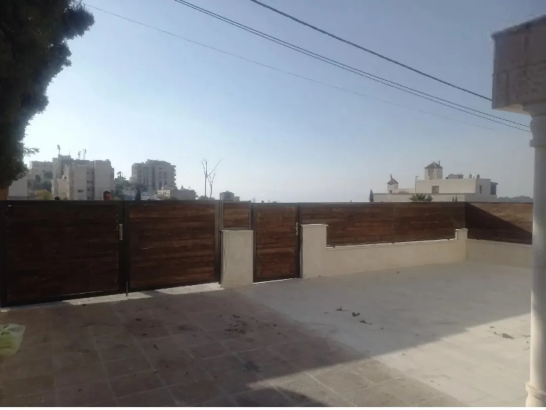شقة ارضية جديدة للبيع