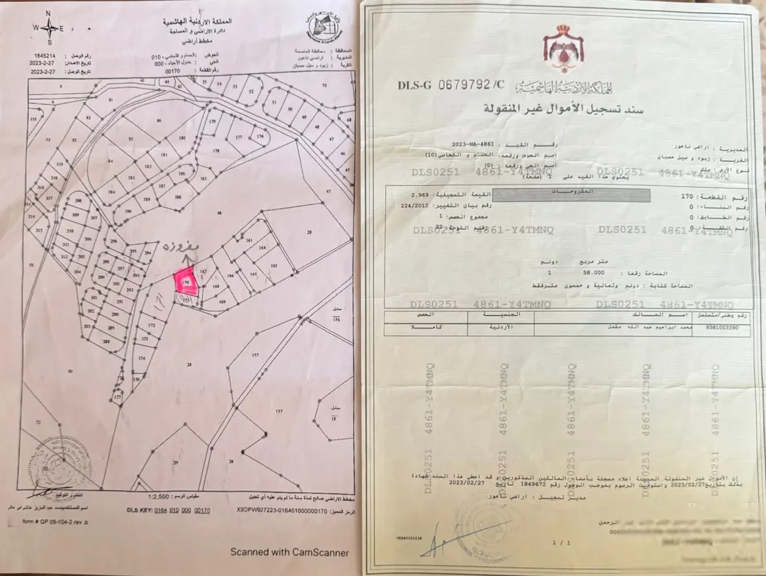مزرعة 20 شجرة زيتون و اشجار ثمر اخر مساحتها اكثر من دنم مع بناء فيها