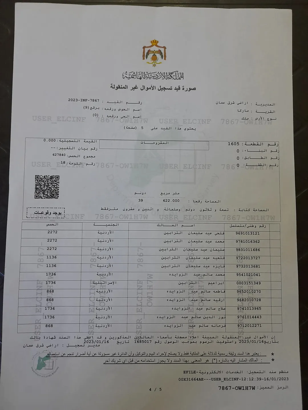فرصة للاستثمار حصص مشتركة للبيع على طريق الحزام الدائري بجانب كازية صالحية العابد