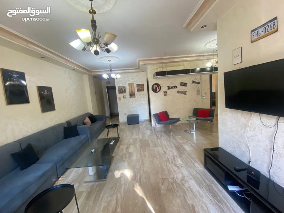 إقامة يومية مفروشة في عبدون
