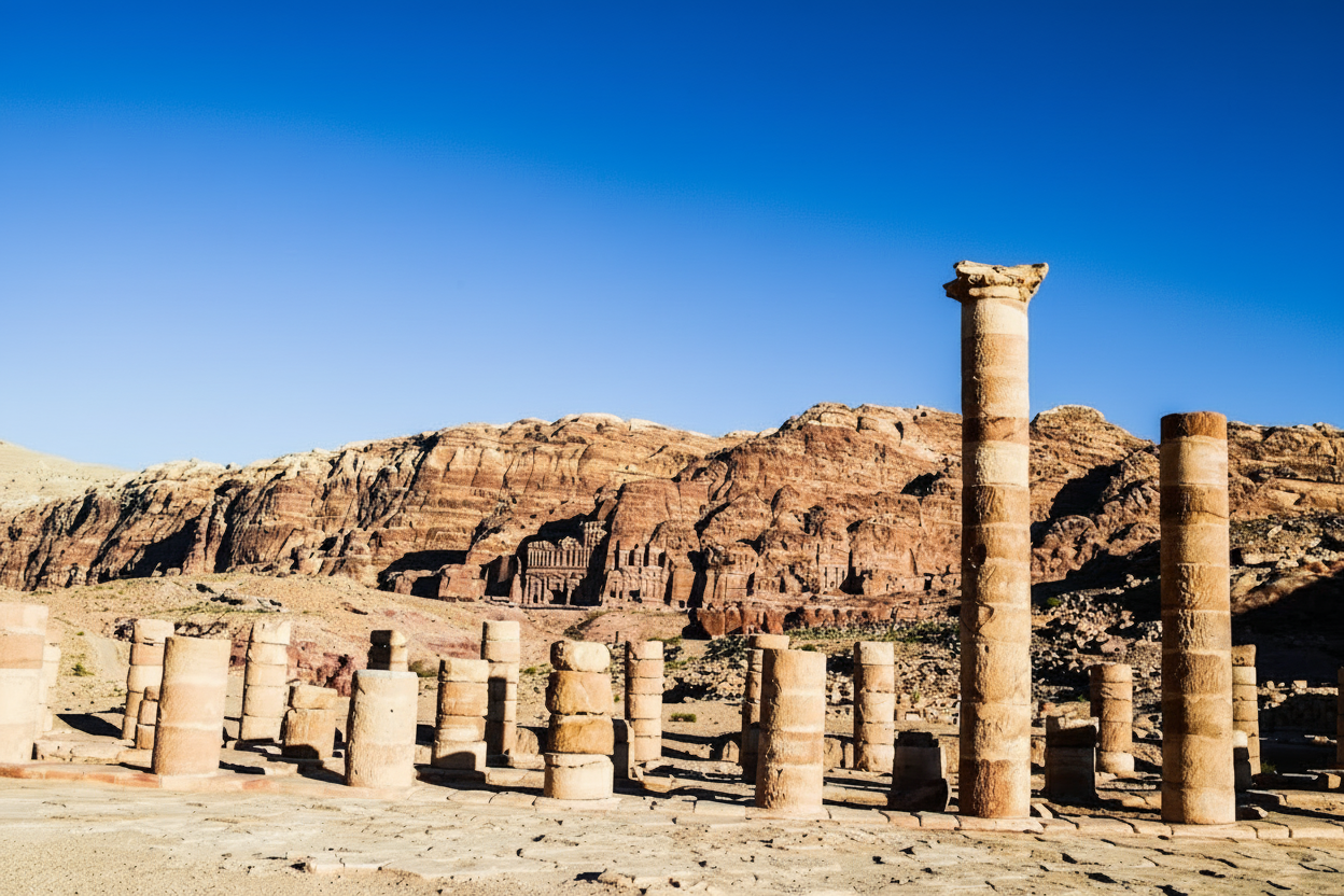 Colonnaded St - Jordan